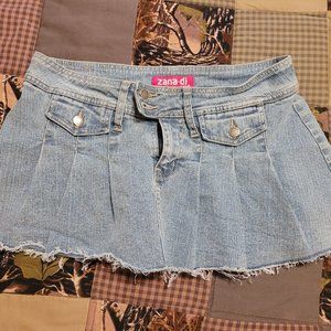 Jeàn mini skirt